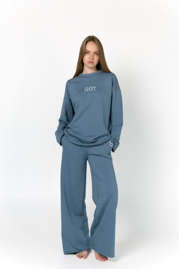 Брюки широкие STONE BLUE — Стандарт 165+